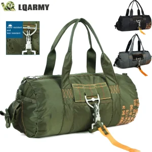 LQARMY Tactical Parachute Sport Duffle Bag 1000D