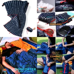 Ultralight Compact 650 Fill Power Down Sleeping Bag