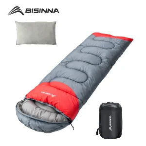 BISINNA 4 Season Camping Sleeping Bag With Pillow