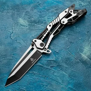 1pc Multifunctional Mechanical Knife Wilderness Survival Knife